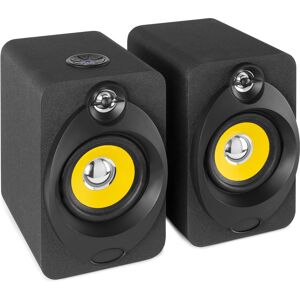 Vonyx XP40 Active Studio Monitors (Pair) 4â€� USB BT - Powered studio speakers