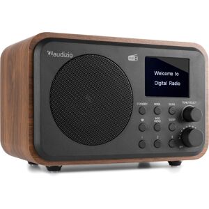 Audizio Milan DAB+ Radio with Battery Wood -B-Stock- - Sale% Speakers