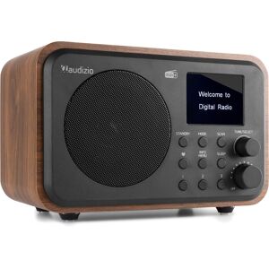 Audizio Milan DAB+ Radio with Battery Wood -B-Stock- - Sale% Speakers