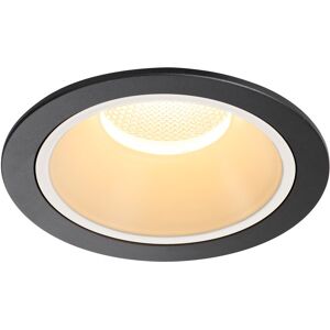 SLV NUMINOSÂ® DL XL, Indoor LED recessed ceiling light black/white 3000K 55Â° - Downlights