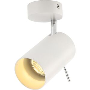 SLV ASTO TUBE 1, wall and ceiling light, single-headed, PAR 20, round, white, max. 75 W - Wall and ceiling lights