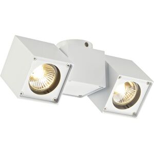 SLV ALTRA DICE, ceiling light, double-headed, QPAR51, white, max. 100 W - Wall and ceiling lights