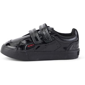 Kickers Infant Girls Tovni Twin Patent Leather Black- 13164682