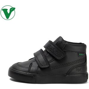 Kickers Infant Unisex Tovni Hi Vegan Plant based leather Black- 13891757