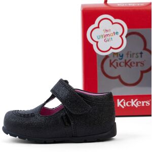 Kickers Baby Kick T Glitter Textile Black- 13944836