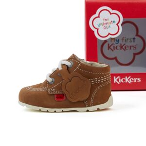 Kickers Baby Kick Hi Leather Tan- 14002089