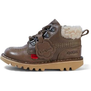 Kickers Infant Boys Kick Hi Winter Leather Khaki- 14002121