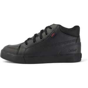 Kickers Youth Mens Tovni Hi Leather Black- 13863338