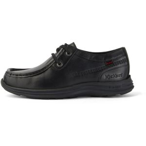 Kickers Youth Mens Reasan Moc Leather Black- 13863361