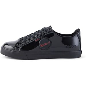 Kickers Youth Womens Tovni Lacer Patent Leather Black- 11726299