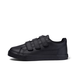 Kickers Youth Unisex Tovni Trip Leather Black- 13164141