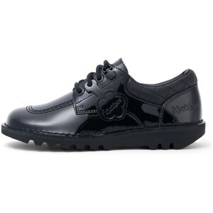 Kickers Youth Womens Kick Lo Quilt Patent Leather Black- 13863556