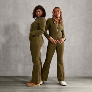 Kickers Women's Cord Boilersuit Green- 14006217