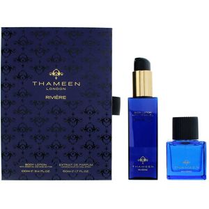 Thameen Riviere Extrait De Parfum - 50ml, Body Lotion - 100ml Gift Set Thameen Riviere Extrait De Parfum - 50ml, Body Lotion - 100ml Gift Set