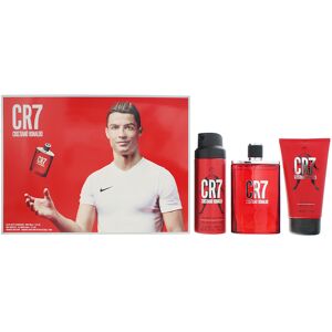Cristiano Ronaldo Cr7 3 Piece Gift Set: Eau De Toilette 100ml - Shower Gel 150ml Cristiano Ronaldo Cr7 3 Piece Gift Set: Eau De Toilette 100ml - Shower Gel 150ml