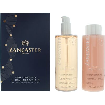 Lancaster Skin Essentials 2-Step Cleansing Routine - Skincare Set Lancaster Skin Essentials 2-Step Cleansing Routine - Skincare Set
