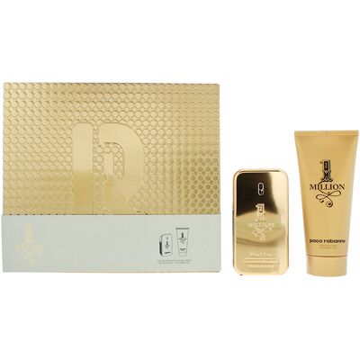 Rabanne 1 Million 2 Piece Gift Set: Eau De Toilette 50ml - Shower Gel 100ml Rabanne 1 Million 2 Piece Gift Set: Eau De Toilette 50ml - Shower Gel 100ml