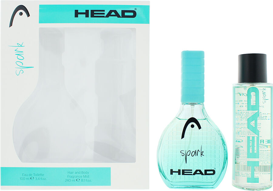 Head Spark 2 Piece Gift Set: Eau De Toilette 100ml - Fragrance Mist 240ml