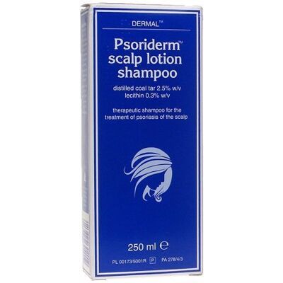 Psoriderm Psoriasis Scalp Shampoo & Lotion - 250ml Psoriderm Psoriasis Scalp Shampoo & Lotion - 250ml