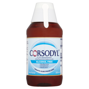 Corsodyl Alcohol Free Mint Mouthwash