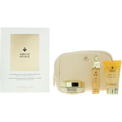 Guerlain Abeille Royale 3 Piece Gift Set: Day Cream 50ml - Cleansing Foam 40ml - Guerlain Abeille Royale 3 Piece Gift Set: Day Cream 50ml - Cleansing Foam 40ml -