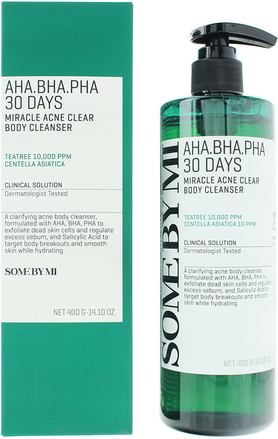 Some By Mi Body 30 Days Aha, Bha, Pha Miracle Acne Clear Body Cleanser 400ml