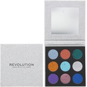 Makeup Revolution Illusion Glitter Eyeshadow Palette - 9 Shades Makeup Revolution Illusion Glitter Eyeshadow Palette - 9 Shades