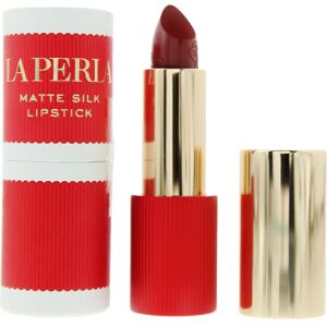 La Perla Matte Silk 102 Terracotta Red Lipstick 3.5g La Perla Matte Silk 102 Terracotta Red Lipstick 3.5g