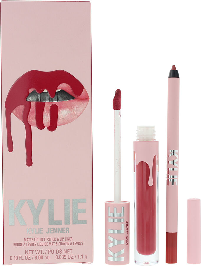 Kylie By Kylie Jenner Matte Lip Kit 503 Bad Lil Thing 2 Piece Gift Set: Liquid L