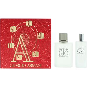 Giorgio Armani Acqua Di Giò 2 Piece Gift Set: Eau De Toilette 50ml - Eau De Toil Giorgio Armani Acqua Di Giò 2 Piece Gift Set: Eau De Toilette 50ml - Eau De Toil