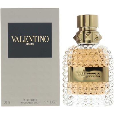 Valentino Uomo Eau De Toilette - Woody, Long-lasting, 1.7 oz Valentino Uomo Eau De Toilette - Woody, Long-lasting, 1.7 oz