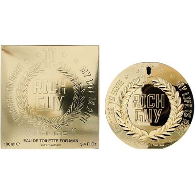 Police Rich Guy - 100 ML Eau De Toilette - Rich Guy Police Rich Guy - 100 ML Eau De Toilette - Rich Guy