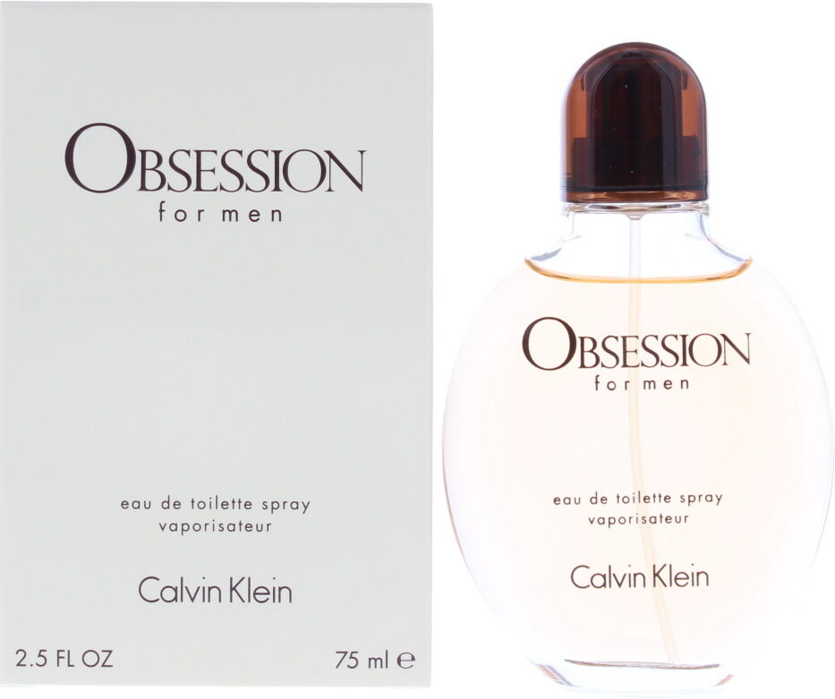 Calvin Klein Obsession For Men Eau De Toilette 75ml
