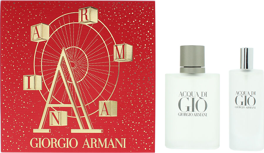 Giorgio Armani Acqua Di Giò 2 Piece Gift Set: Eau De Toilette 50ml - Eau De Toil