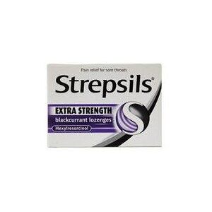 Strepsils lozenges Extra Blackcurrant 2.4mg 24 Strepsils lozenges Extra Blackcurrant 2.4mg 24