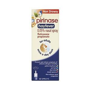 PIRITEZE Pirinase Allergy Nasal 60 Sprays PIRITEZE Pirinase Allergy Nasal 60 Sprays