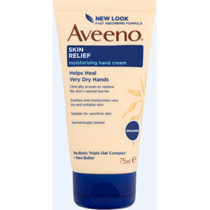 Aveeno Skin Relief Hand Cream - Moisturising, 75ml - Hand Cream Aveeno Skin Relief Hand Cream - Moisturising, 75ml - Hand Cream