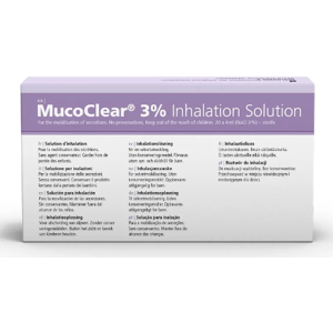 PARI Mucoclear 3% NaCl Inhalation Solution - Inhalator PARI Mucoclear 3% NaCl Inhalation Solution - Inhalator