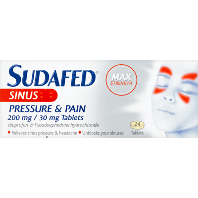 Sudafed Sinus And Pain Sudafed Sinus And Pain