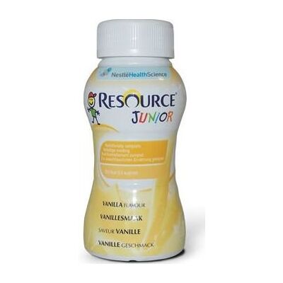 Resource Junior Vanilla - High-Calorie Liquid Food for Kids Resource Junior Vanilla - High-Calorie Liquid Food for Kids