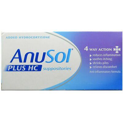Anusol Plus HC Suppositories - 12 Pack Anusol Plus HC Suppositories - 12 Pack