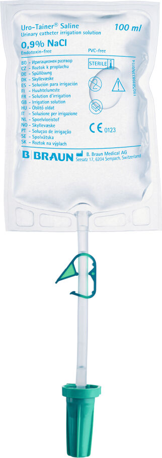 Uro‑Tainer NaCl 0.9% (Saline Catheter Solution) 100ml