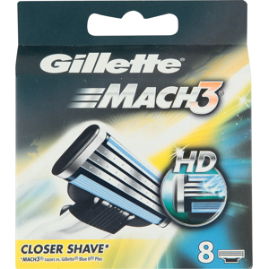 Gillette Mach 3  Blades - 8 Pack