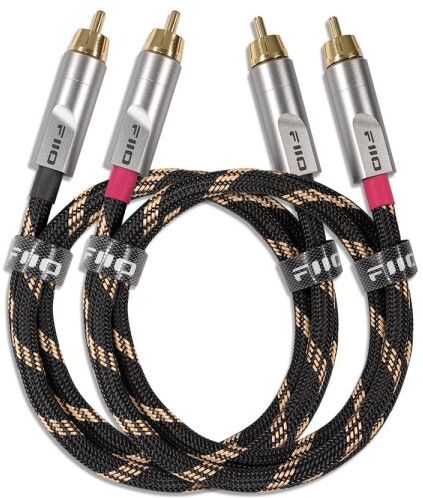 FiiO LR-RCA4 Dual RCA Analogue Audio Cable (80CM)