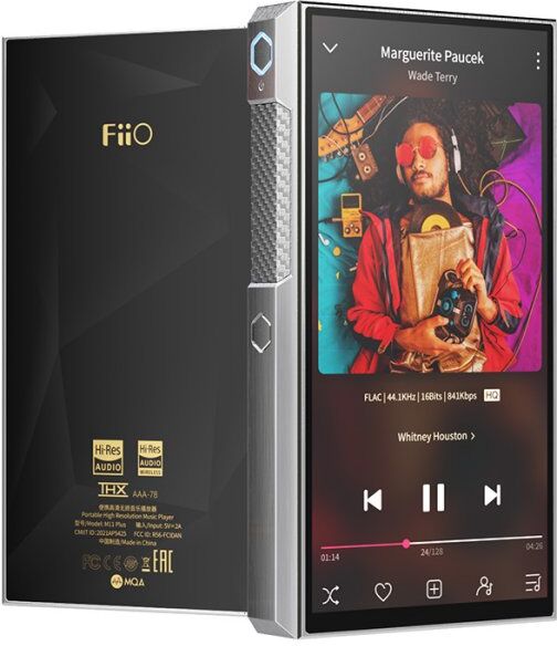 FiiO M11 Plus Digital Media Player with ESS DAC - Special Edition Stainless Steel