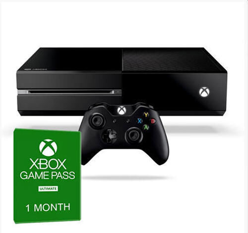 Microsoft Xbox One - Game Console - 500 GB HDD - Free 1 month Game Pass - Gold Grade