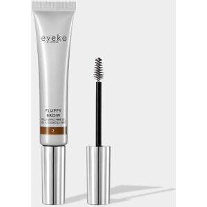 Eyeko Fluffy Brow Volumising Fibre Gel (Various Shades) - 2 - Taupe Brown