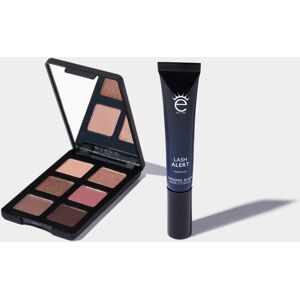 Eyeko Limitless Eyeshadow Palette and Mascara Bundle (Worth £44.00) - Lash Alert Black - Concrete Pink