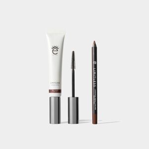 Eyeko Limitless Mascara and Pencil Eyeliner Duo - Brown (Worth £34)
