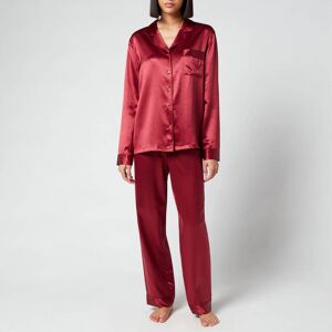 ESPA Freya Silk Pyjamas - Claret Rose - S